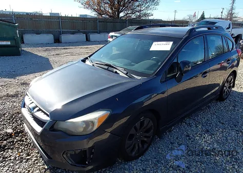 2013 Subaru Impreza 2.0I Sport Premium из США, поврежденный, VIN JF1GPAL67DH201486